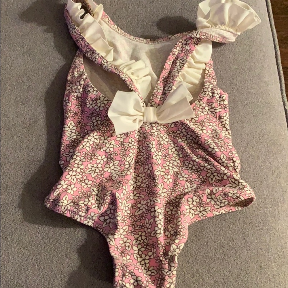 **SOLD** Eberjey suit 2T; worn once, ruffles!